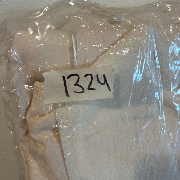 Chadsworth & Haig Microfiber Plush Robe XXLarge Ivory NWT (1324) - Picture 5 of 5